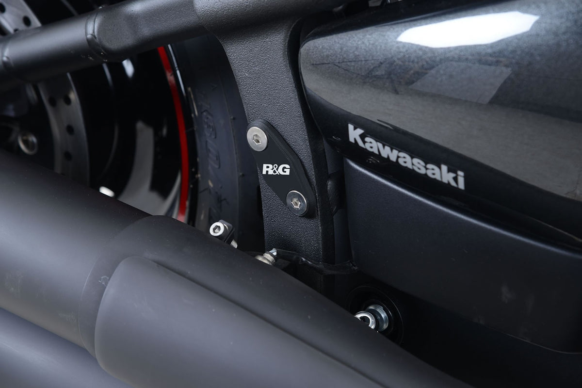 Rear Foot Rest Blanking Plates for Kawasaki Vulcan VN900 Custom '07- VN900 Classic '06- and VN900 Classic LT '11- Main image