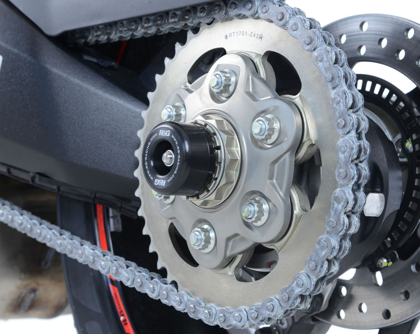 Swingarm Protectors for the Norton V4SV '22- '24/V4CR '23- '24, Ducati Multistrada 1200 '10-'15, Multistrada 1260S '18- and Ducati Supersport (S) '17-'20, Supersport 950 S '21-, Panigale V2 '20- '24 & Streetfighter V2 '22- '24 models Main image