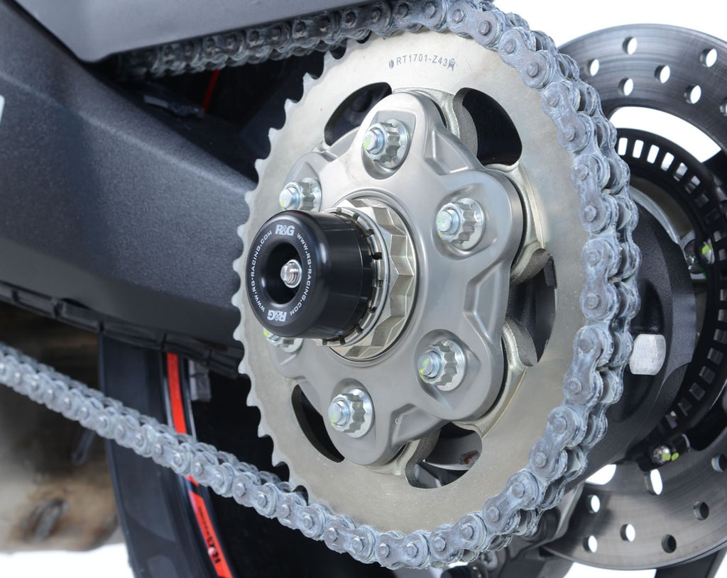 Swingarm Protectors for the Norton V4SV '22- '24/V4CR '23- '24, Ducati Multistrada 1200 '10-'15, Multistrada 1260S '18- and Ducati Supersport (S) '17-'20, Supersport 950 S '21-, Panigale V2 '20- '24 & Streetfighter V2 '22- '24 models