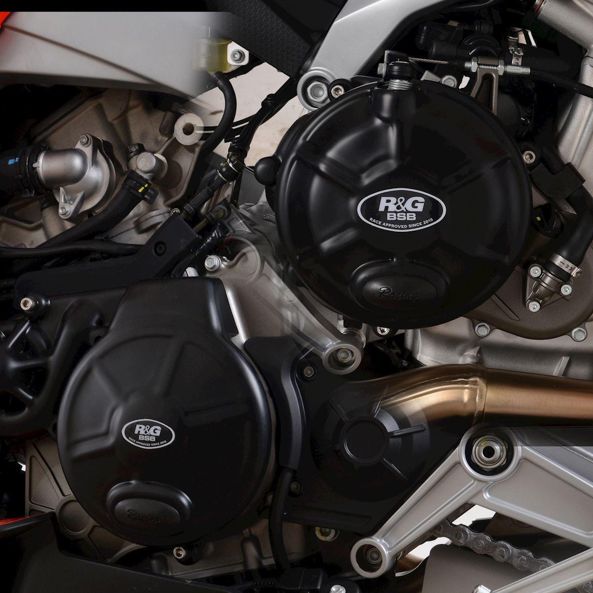 Engine Case Cover Kit (Pair) for Aprilia RS660 '21-24, RS660 Factory '22-24, Tuono 660 '21-24 & Tuareg 660 '22-24  (Race Series) Main image