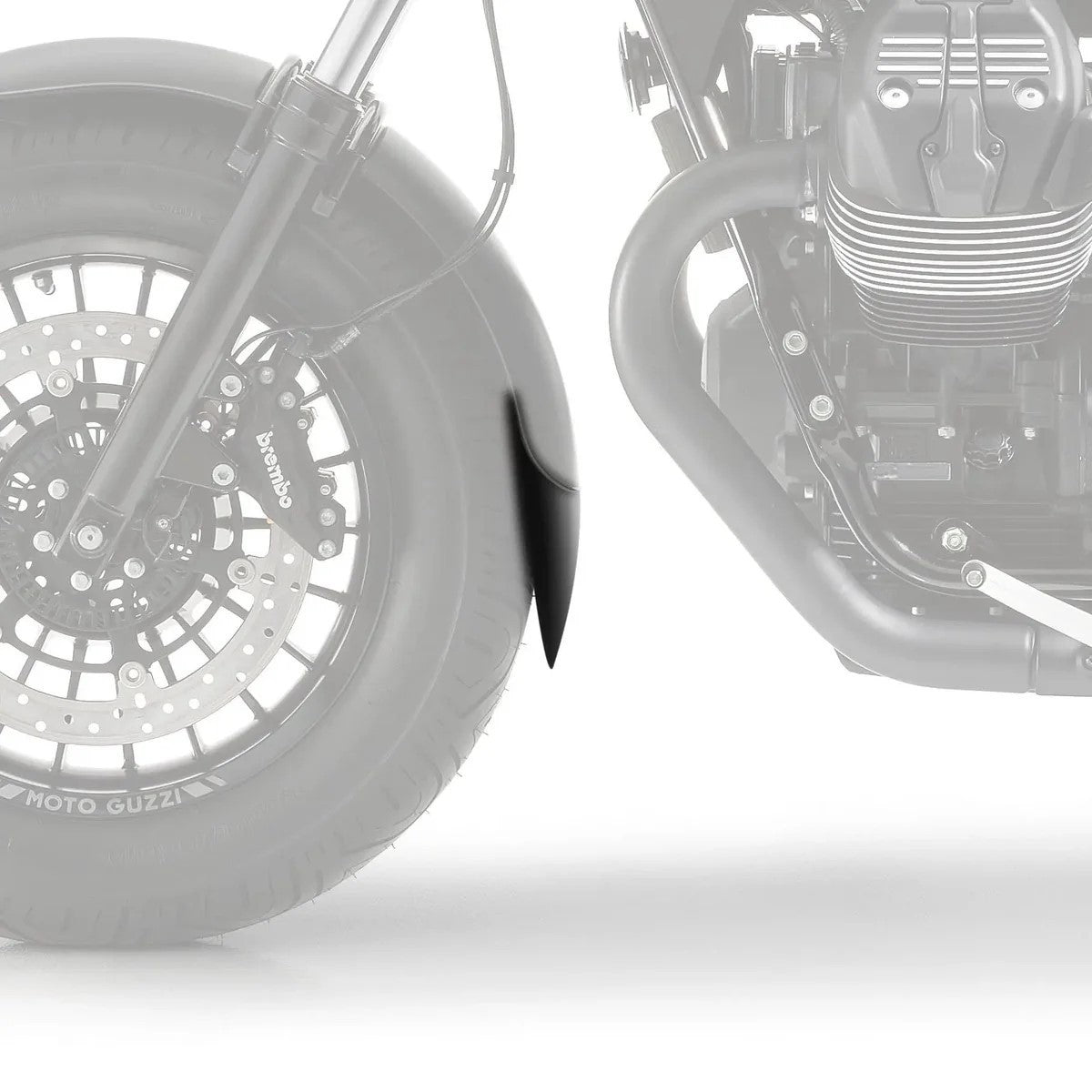 R&G Fender Extender for Moto Guzzi V9 Bobber '16- & V9 Roamer '16- Main image
