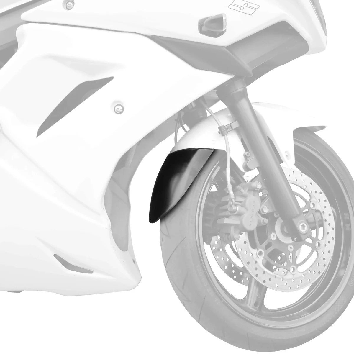 R&G Fender Extender for Suzuki SV650 '03-'15, SV650S '03-'15, SV1000 '03-'07 & SV1000S '03-'07. Main image