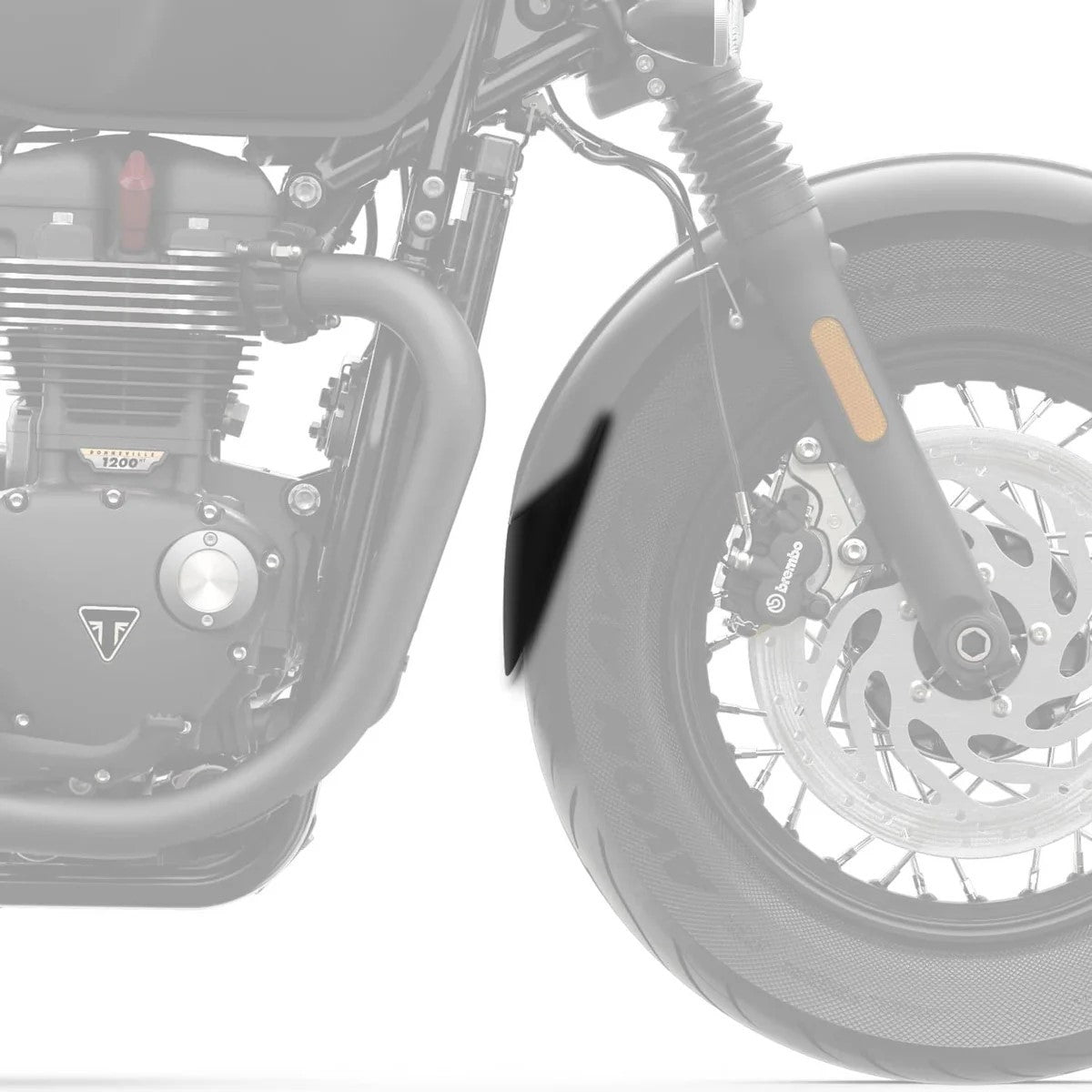R&G Fender Extender for Triumph Bonneville Bobber '17- Main image
