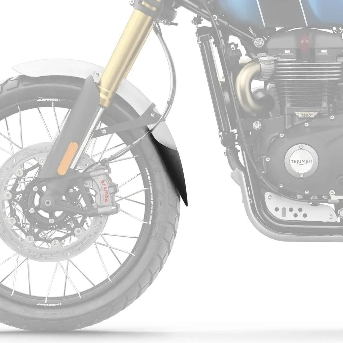 R&G Fender Extender for Triumph Scrambler 1200 XC '19-'23,  Scrambler 1200 XE '19- & Scrambler 1200 X '24- Main image
