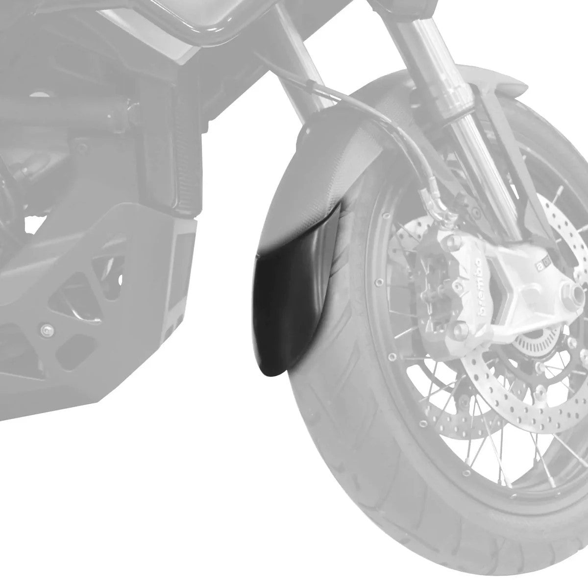 R&G Fender Extender for Moto Guzzi V85 TT '19- &  Aprilia Caponord 1200 Rally '15-'17. Main image
