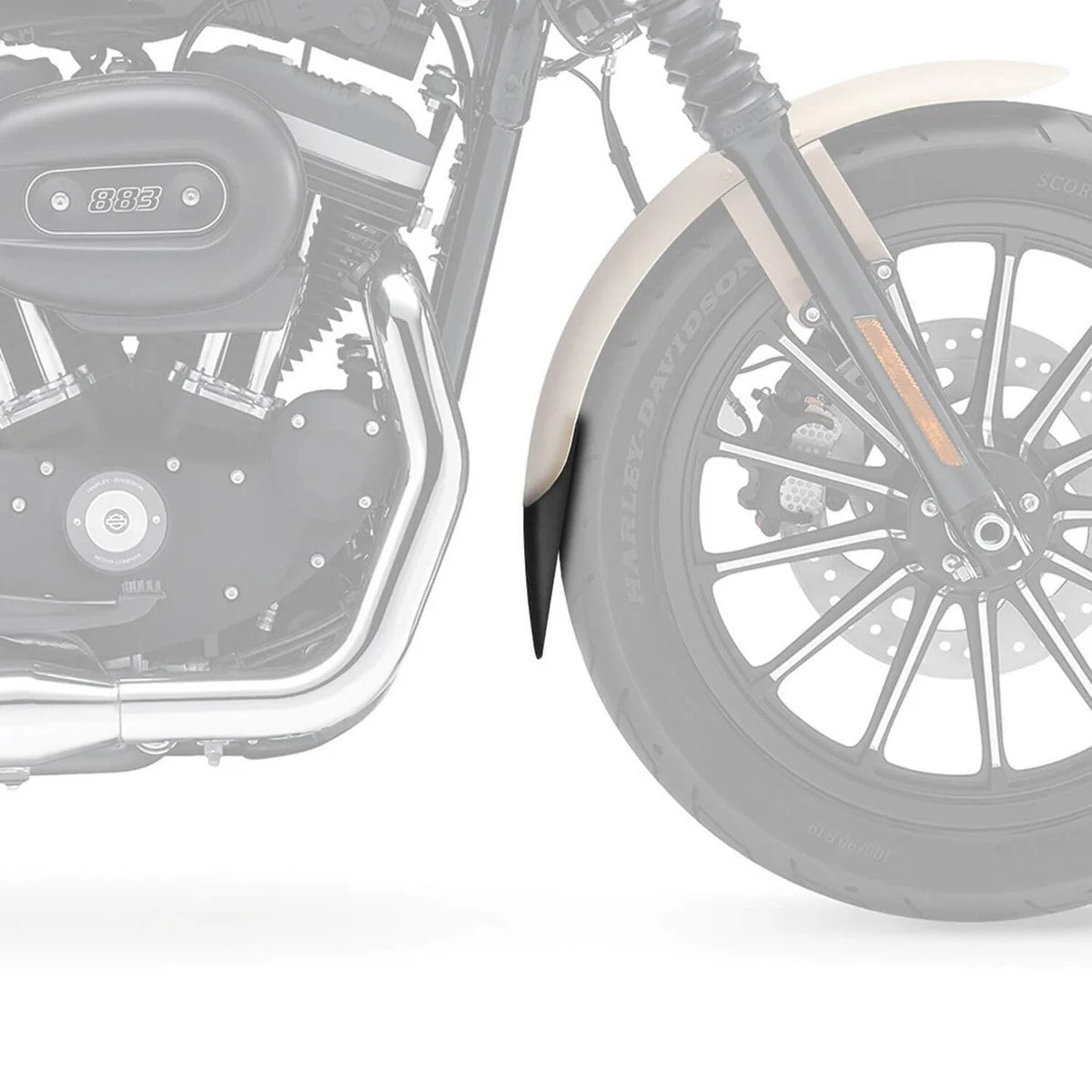 R&G Fender Extender for multiple Harley Davidson Models.