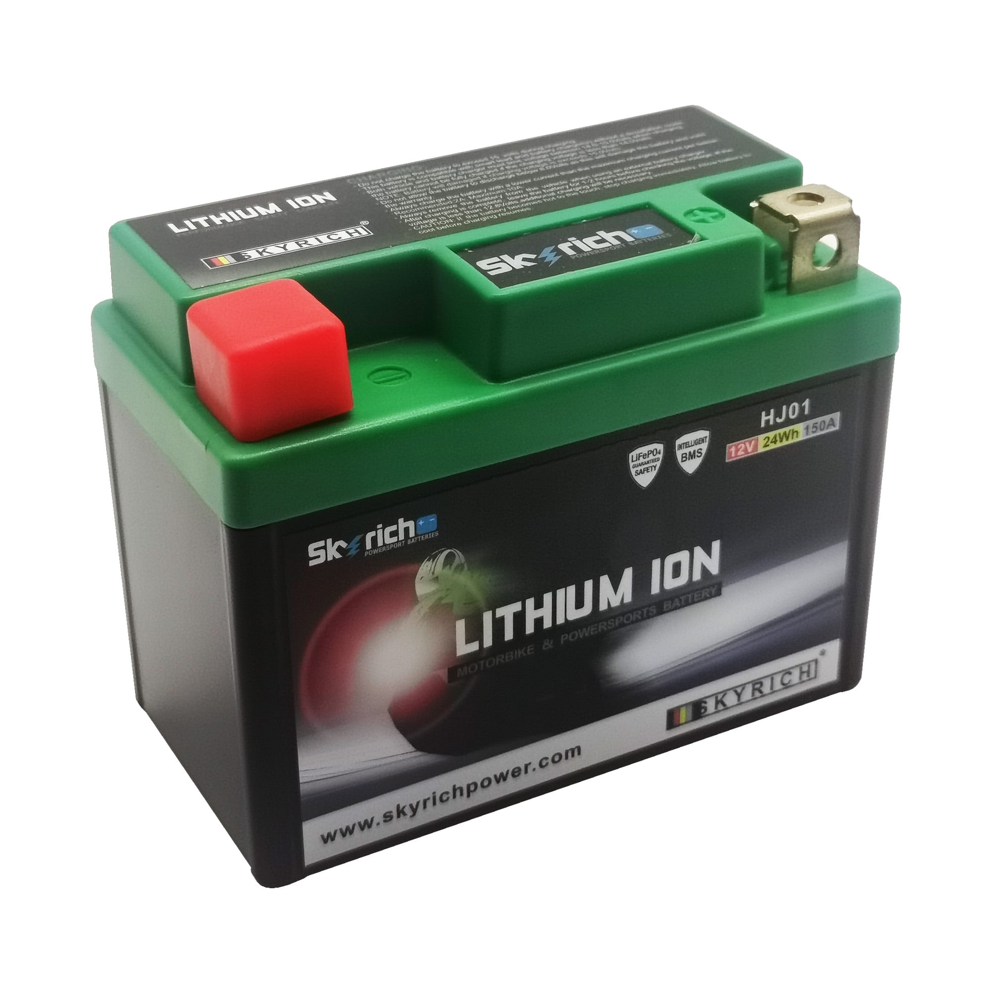 SkyRich Lithium Ion Battery HJ01 — Husqvarna, Beta, GasGas, Yamaha, Kawasaki