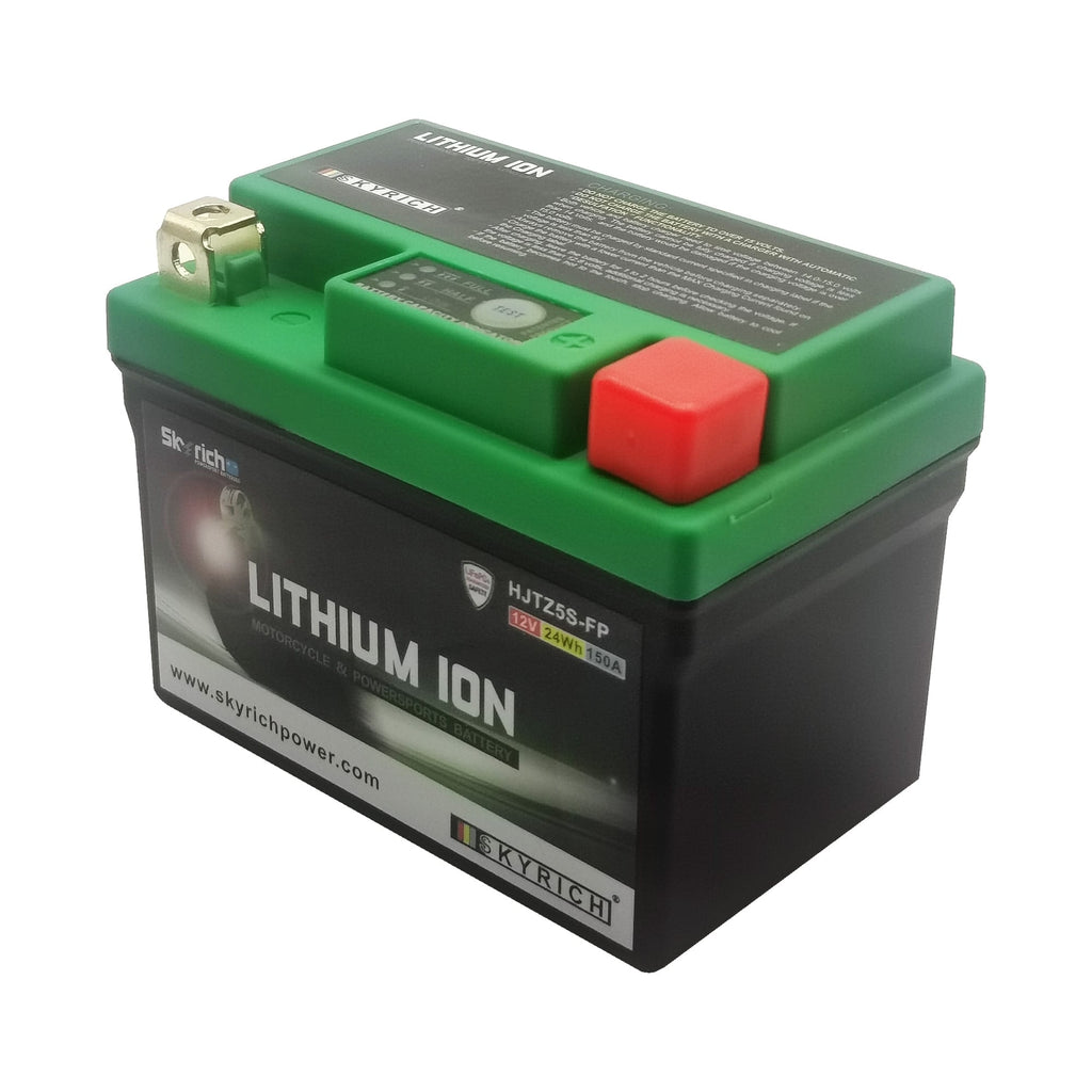 SkyRich Lithium Ion Battery HJTZ5S-FP — Aprilia, Suzuki