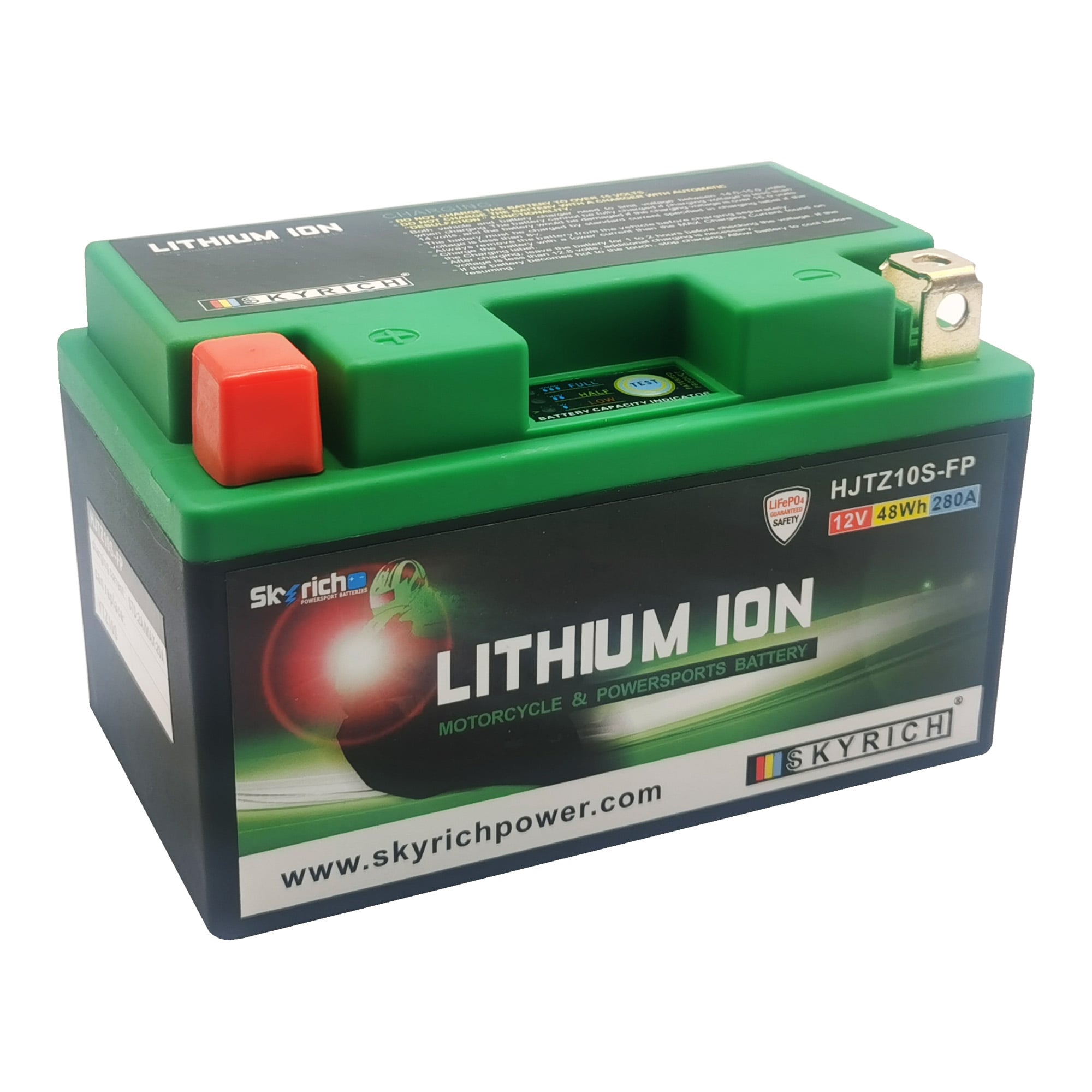 SkyRich Lithium Ion Battery HJTZ10S-FP / YTZ10S — KTM, Husqvarna