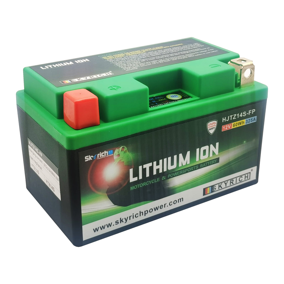 SkyRich Lithium Ion Battery HJTZ12S-FP-SI