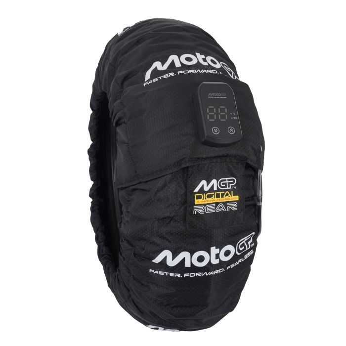 MotoGP Digital Tyre Warmers Set for Front 120/70R17 | Rear 180-190/55R17 Secondary image