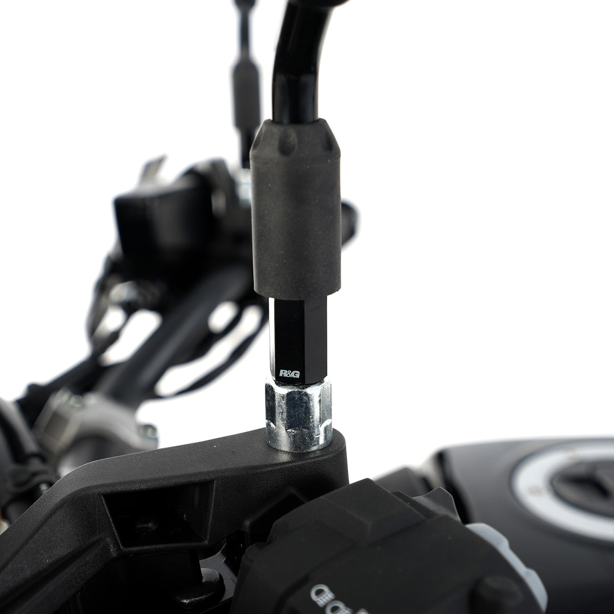 Mirror Risers for Kawasaki Z250SL '14-, Versys-X 300 '17-, Z400/ Z250 '19- / Honda CMX500 Rebel (S) '17-, NT1100 '25-, XL750 Transalp '23-  / Suzuki V-Strom 1050 /V-Strom 1050 DE '23-/DR-Z4SM '25-