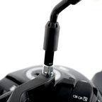 Mirror Risers for Kawasaki Z250SL '14-, Versys-X 300 '17-, Z400/ Z250 '19- / Honda CMX500 Rebel (S) '17-, NT1100 '25-, XL750 Transalp '23-  / Suzuki V-Strom 1050 /V-Strom 1050 DE '23-/DR-Z4SM '25-