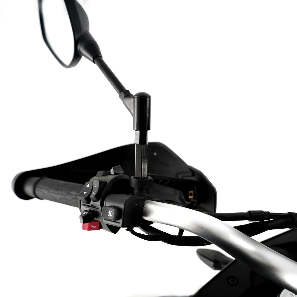 Mirror Risers M10 x 1.25 Threaded Mirrors (short (8mm) thread version) Main image