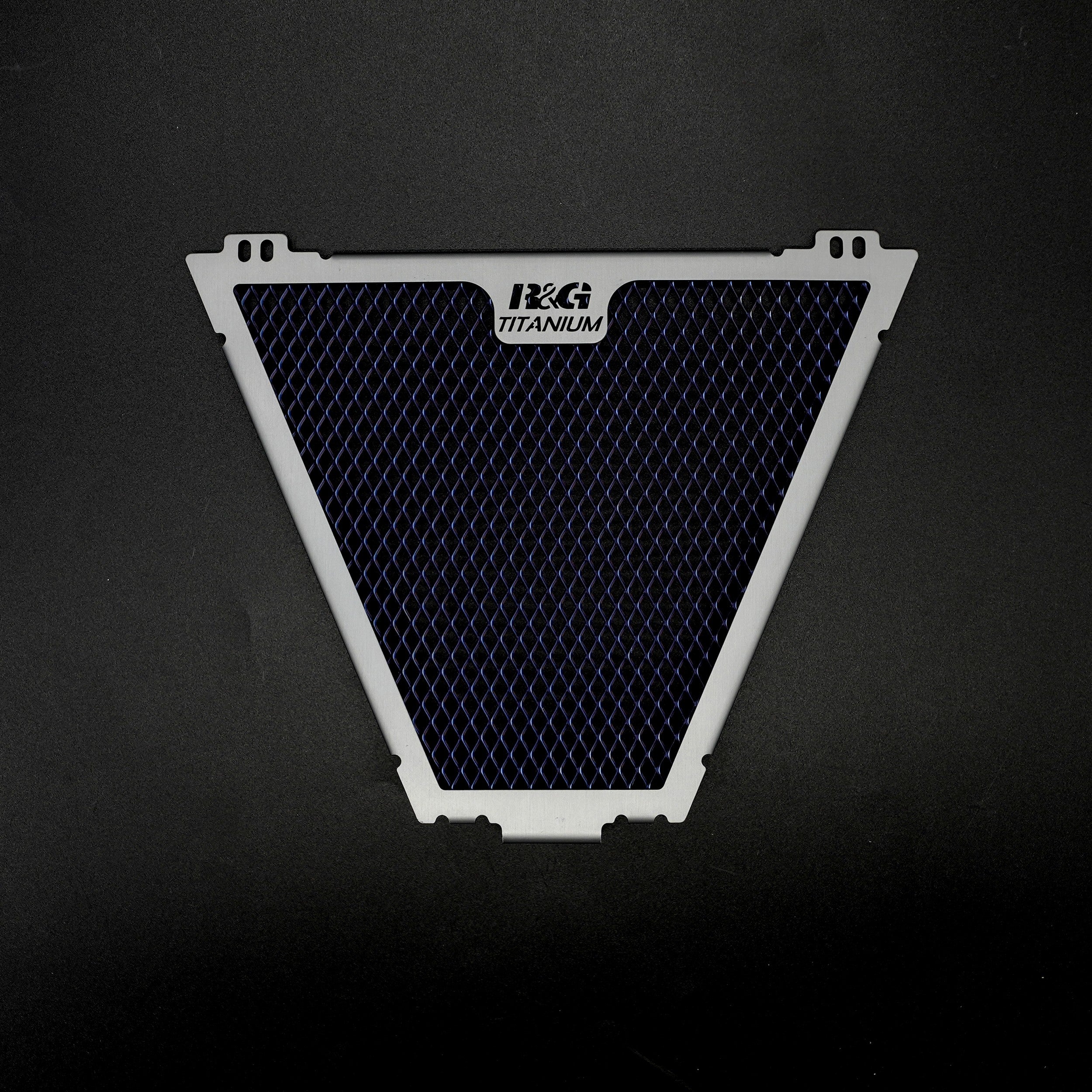 Titanium Oil Cooler Guard for Ducati Panigale V4, V4S and Speciale Main image