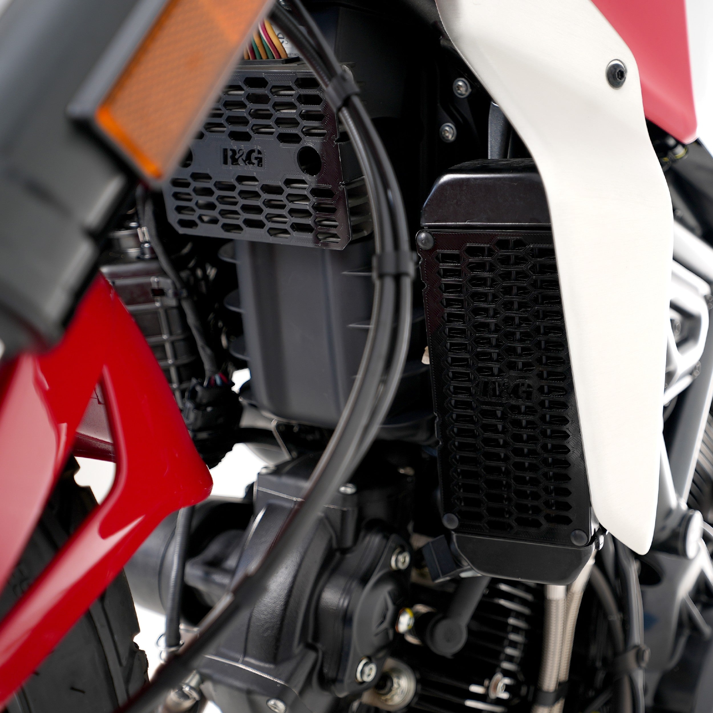 PRO Oil Cooler Guard for Ducati Scrambler Icon, Nightshift & Full Throttle '23-, Scrambler Icon '15-'20, Desert Sled '17-'21, Scrambler Flat Track Pro '16 & '19, Scrambler Classic '15-'20, Monster 797 '17-'18 & Scrambler Urban Enduro '15-'17 Main image