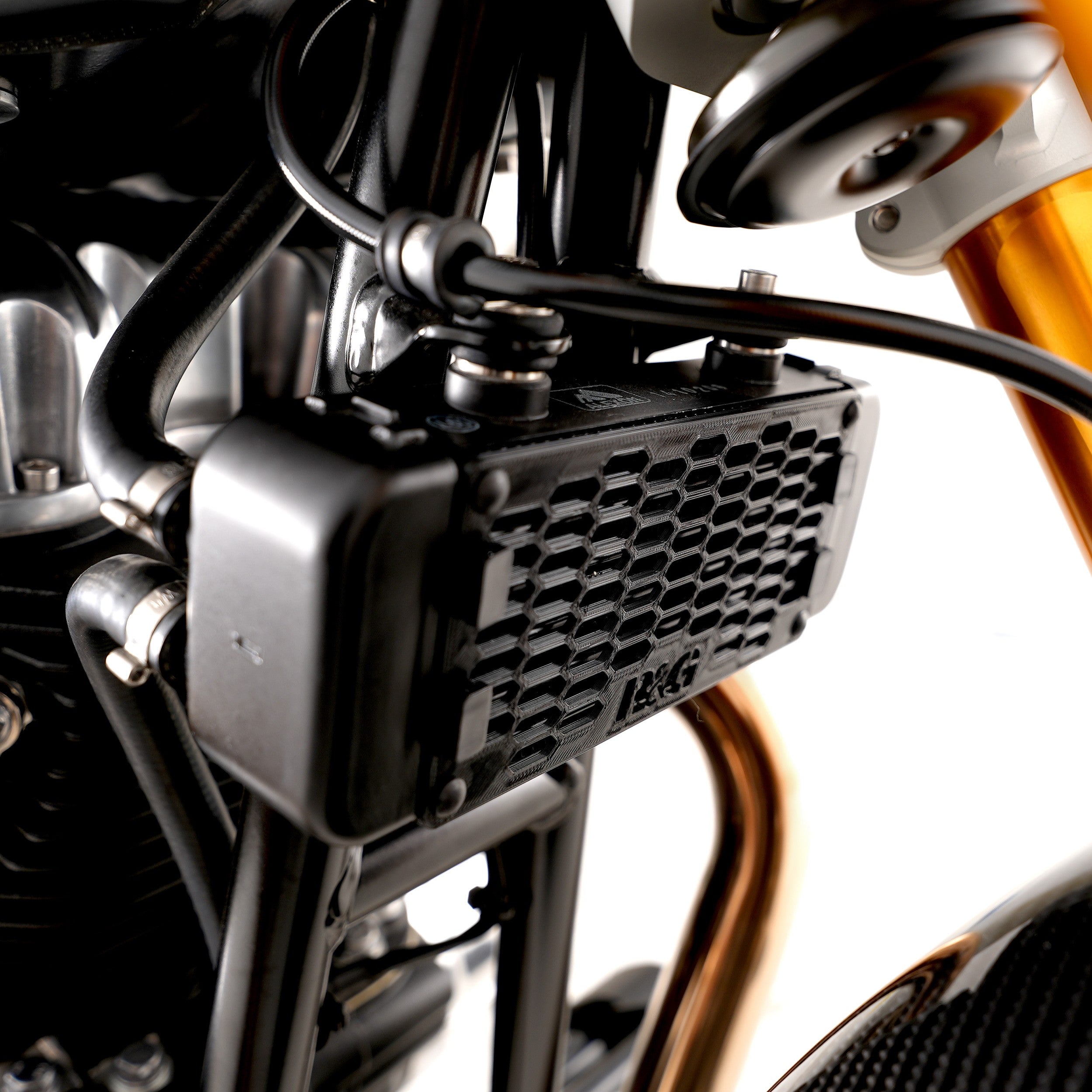 Oil Cooler Guard for Norton Commando 961 Sport '23-