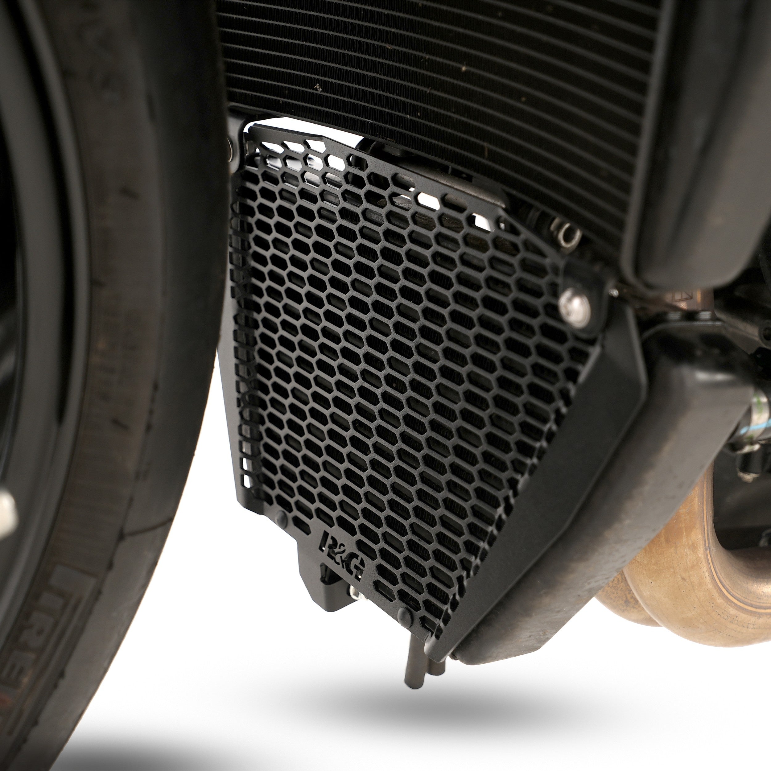 Oil Cooler Guard for Aprilia Tuono V4 1100 (Factory) '25- Secondary image