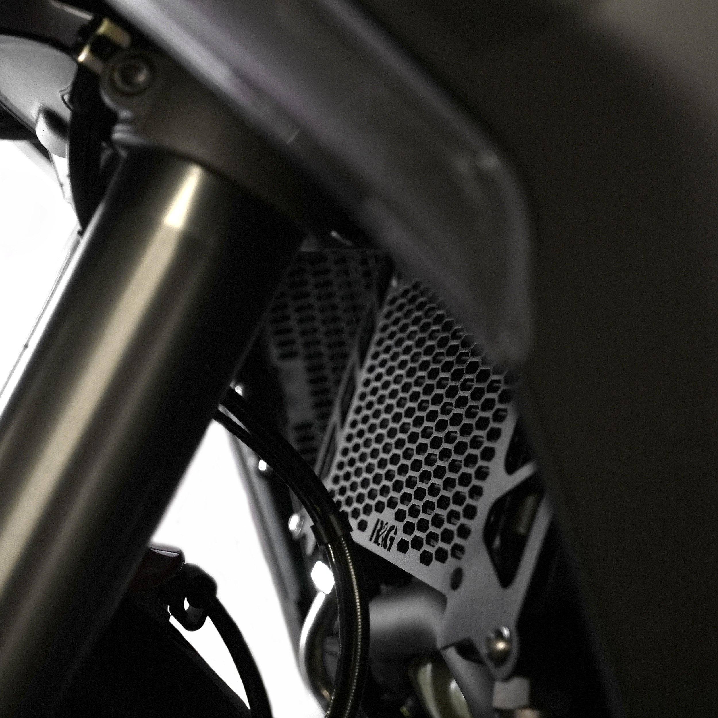 Oil Cooler Guard for Ducati Multistrada V4/ V4S/V4 Pikes Peak '21-, Multistrada V4 RS & Multistrada V4 Rally '25- Main image