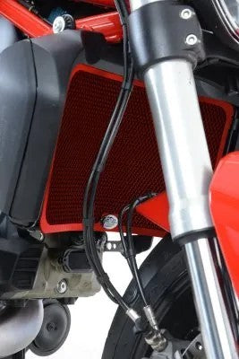 Radiator Guards for Ducati Monster 1200, 1200S, Monster 821 '14- & Hypermotard 950 '19-25 (SP/RVE '21-25), Diavel 1260 (S) '19-'20, Supersport (S) '17-20 & Supersport 950 S '21-Â