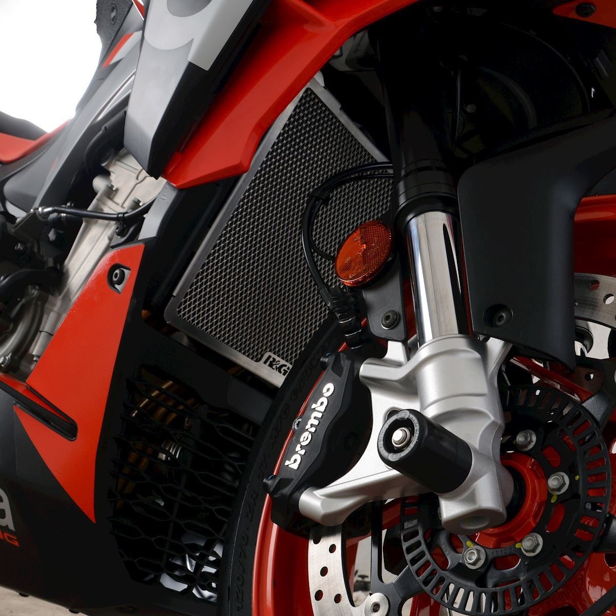 Radiator Guard for Aprilia Tuono 660 '21- 24, Tuono 660 Factory '22-, RS660 '21- & RS660 Factory '22- Main image