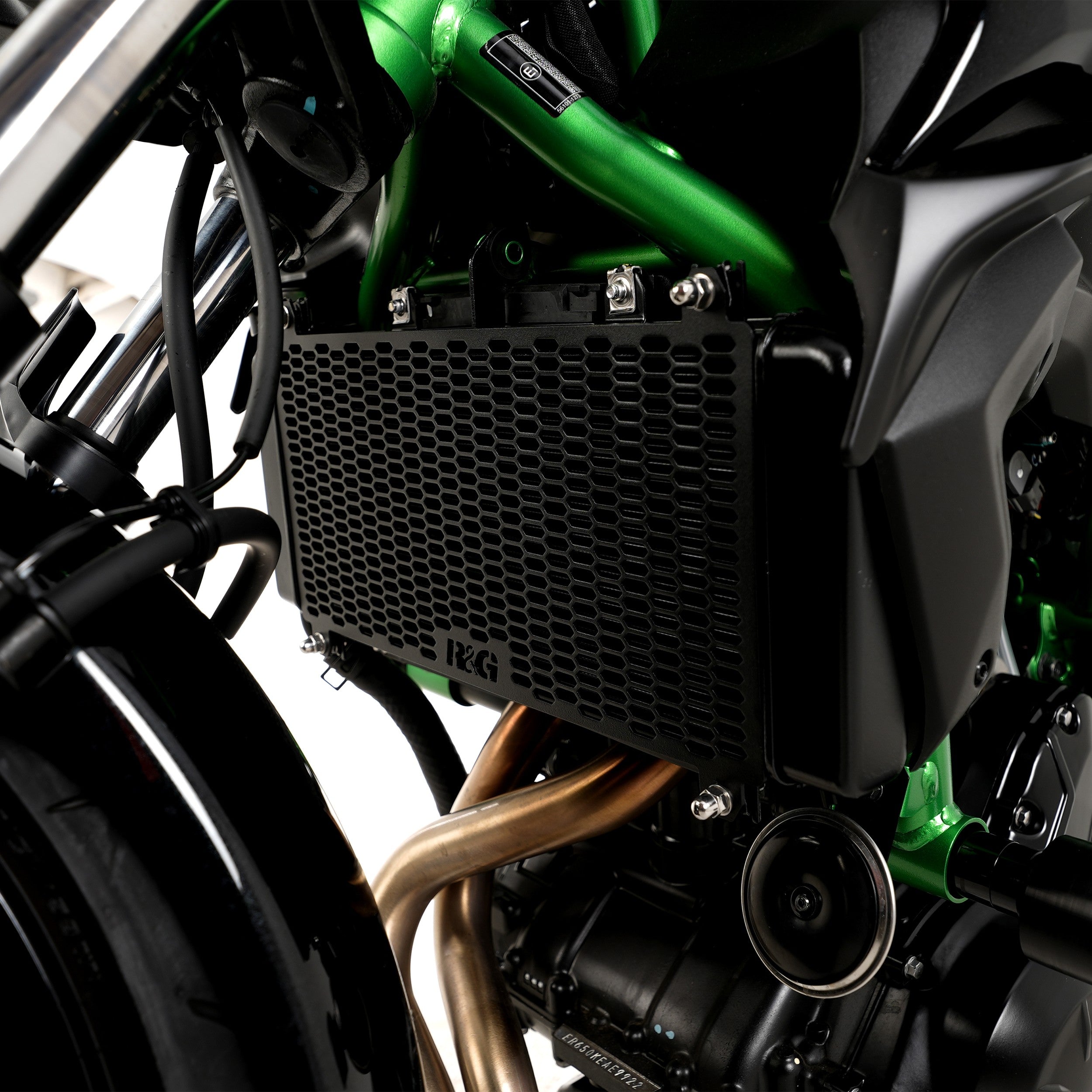 PRO Radiator Guard for Kawasaki Ninja 650 '17- '24, Z650 '17- & Z650RS '22- '24 Secondary image