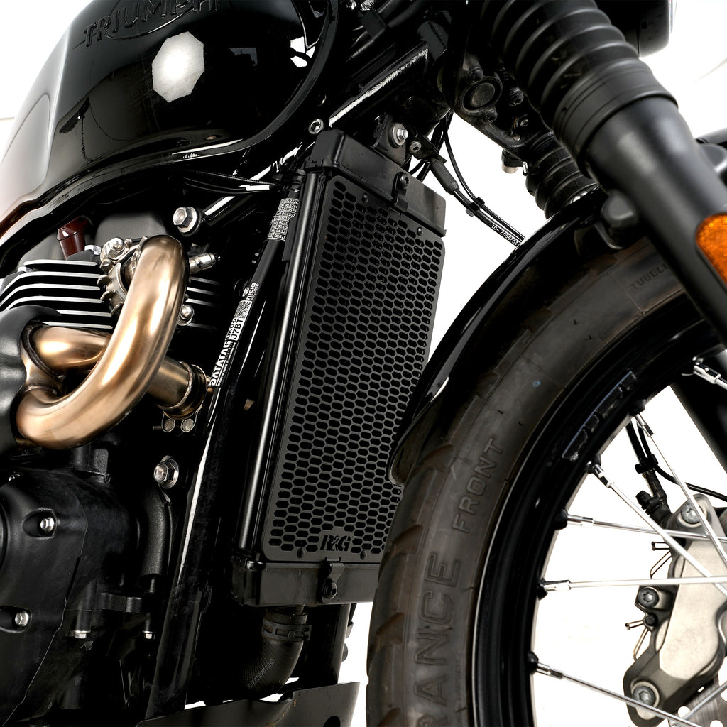 PRO Radiator Guard for for multiple Triumph models