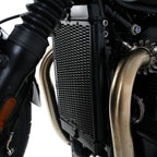 PRO Radiator Guard for Triumph Bonneville Bobber '17-, Black '18-'20 & Speedmaster '18-