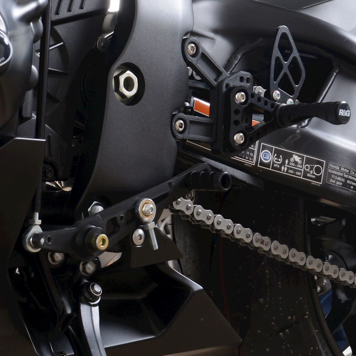 Adjustable Rearsets for Honda CBR1000RR-R '20-'23 / Fireblade SP '20-'23 Main image