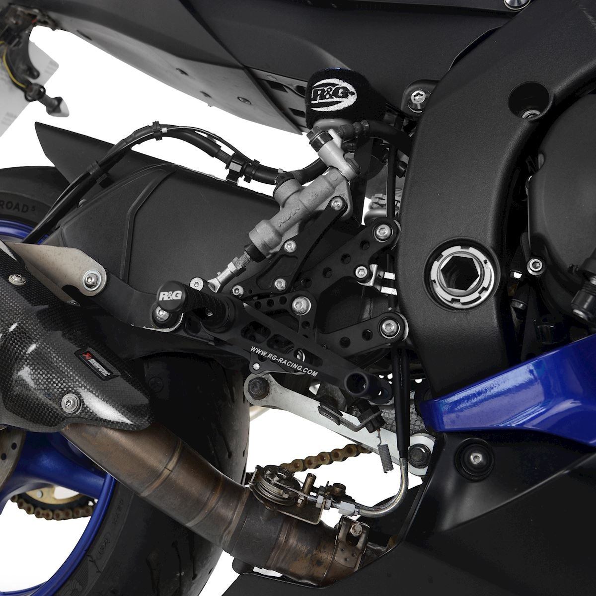 Adjustable Rearsets for Yamaha YZF-R6 '17- Main image
