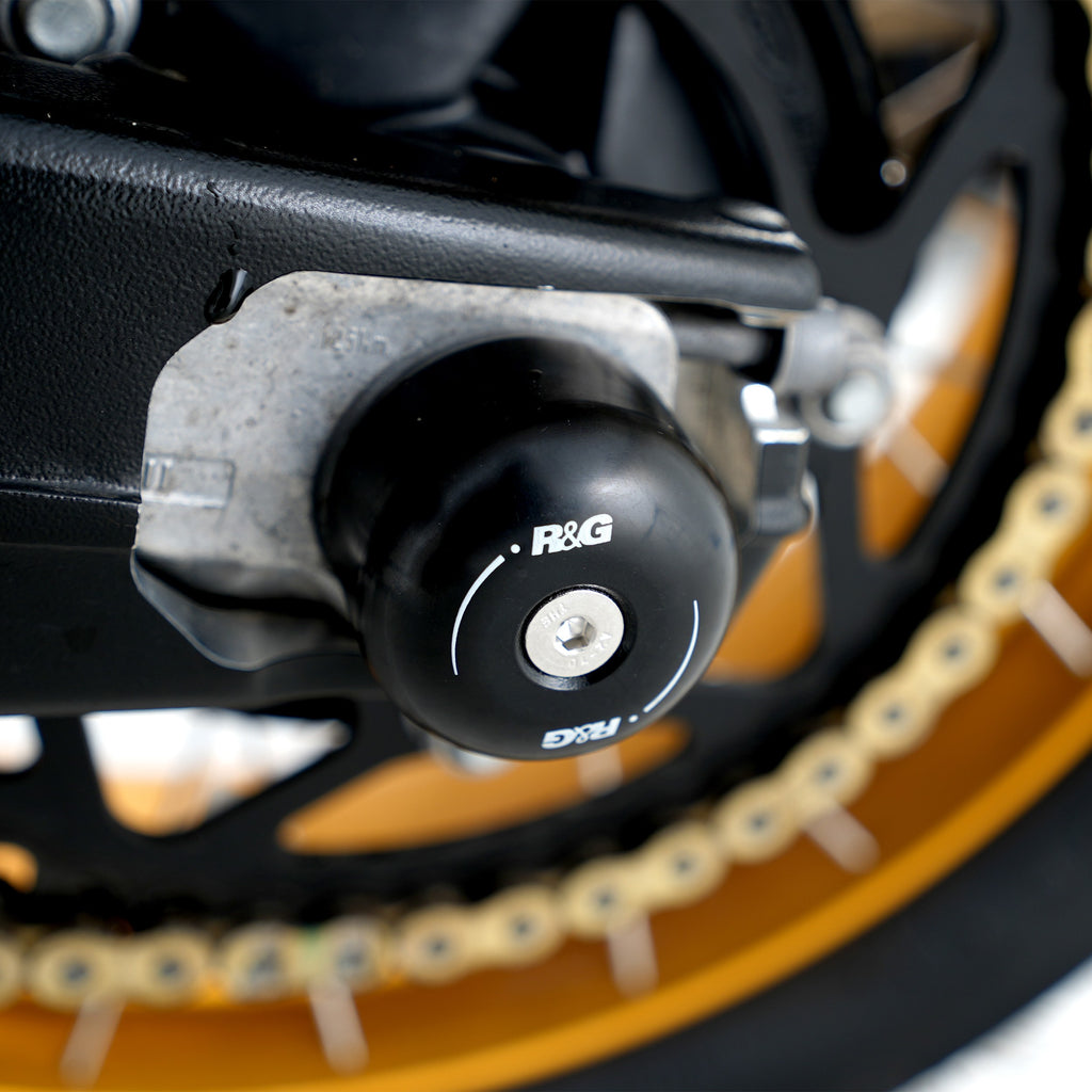 Swingarm Protectors for multiple BMW, Suzuki, Yamaha models & Voge DS900X '24-'