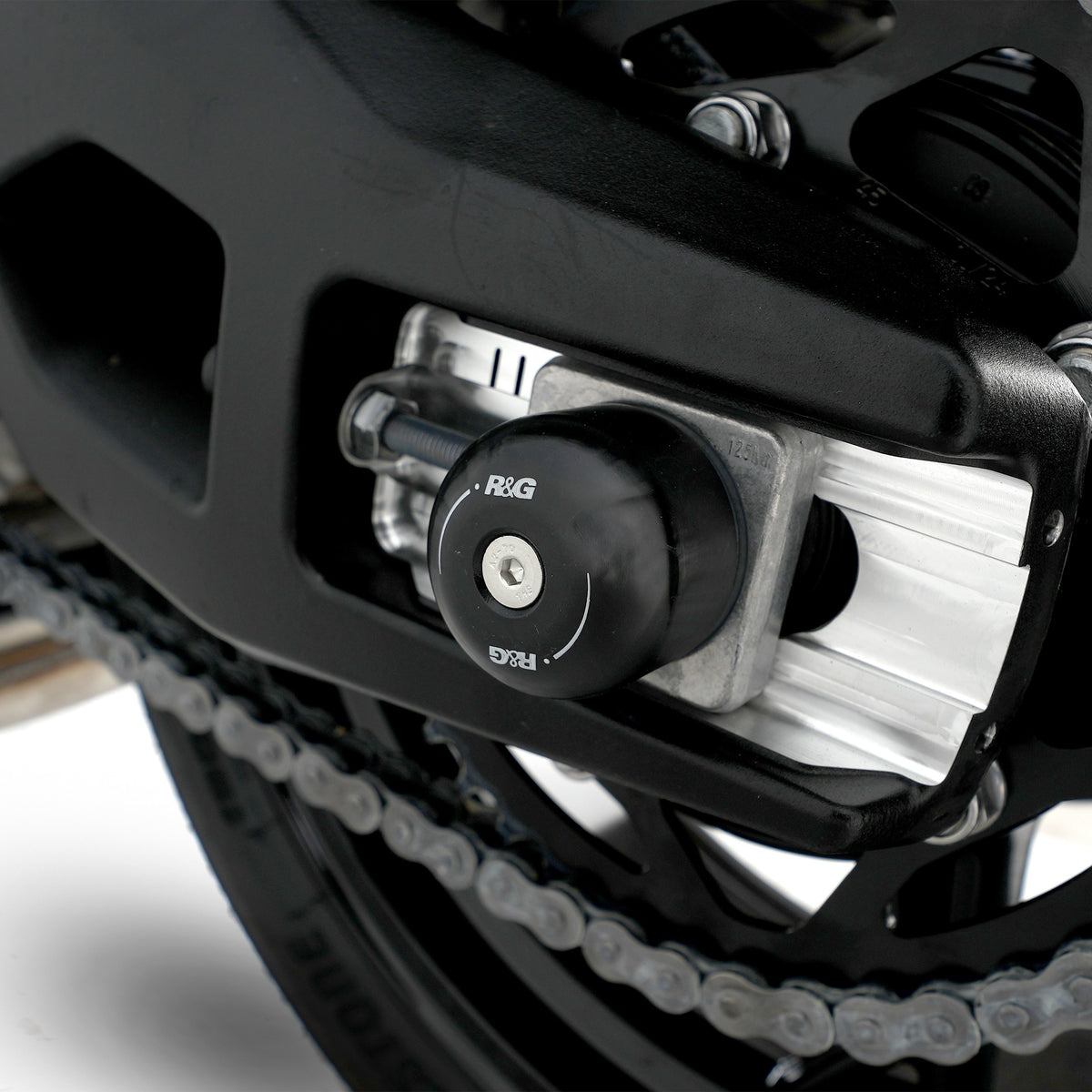 Swingarm Protectors for multiple BMW, Suzuki, Yamaha models & Voge DS900X '24-'