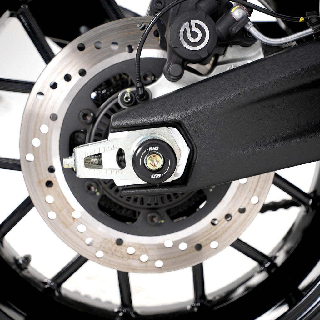 Swingarm Protectors for Ducati Scrambler '15-, Urban Enduro '15-'17, Scrambler 1100 '18-25, Desert Sled '18-, Scrambler 1100 Pro '20-25  & Monster 797 '17-