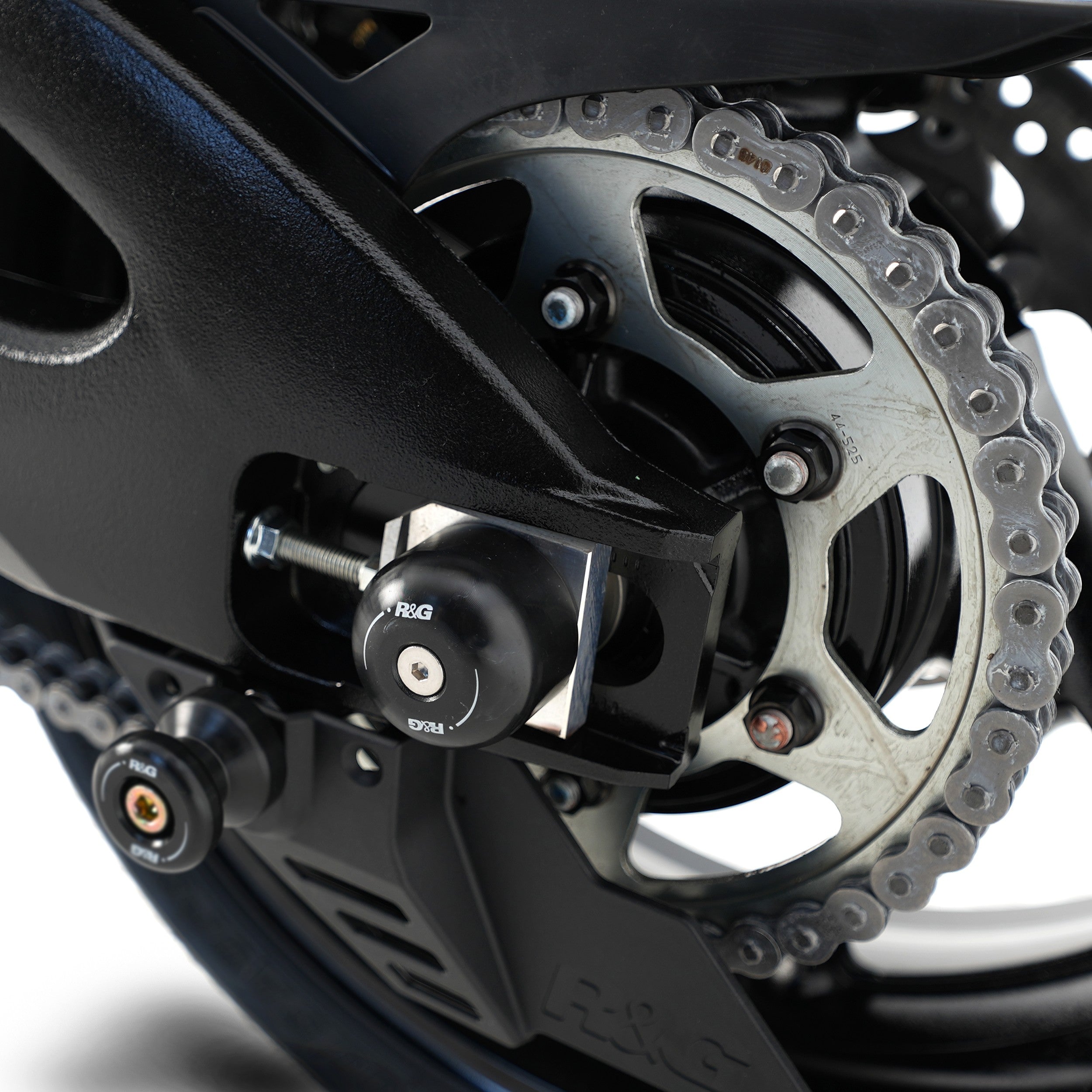 Swingarm Protectors for the Suzuki GSX-S1000, GSX-S1000FA '15-, Katana '19- & GSX-S1000 GT '22-, Suzuki GSX - S1000 GX '24- Secondary image