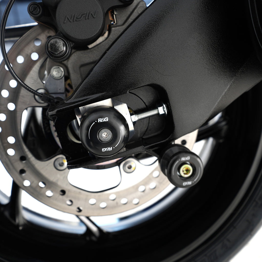 Swingarm Protectors for the Suzuki GSX-S1000, GSX-S1000FA '15-, Katana '19- & GSX-S1000 GT '22-, Suzuki GSX - S1000 GX '24-