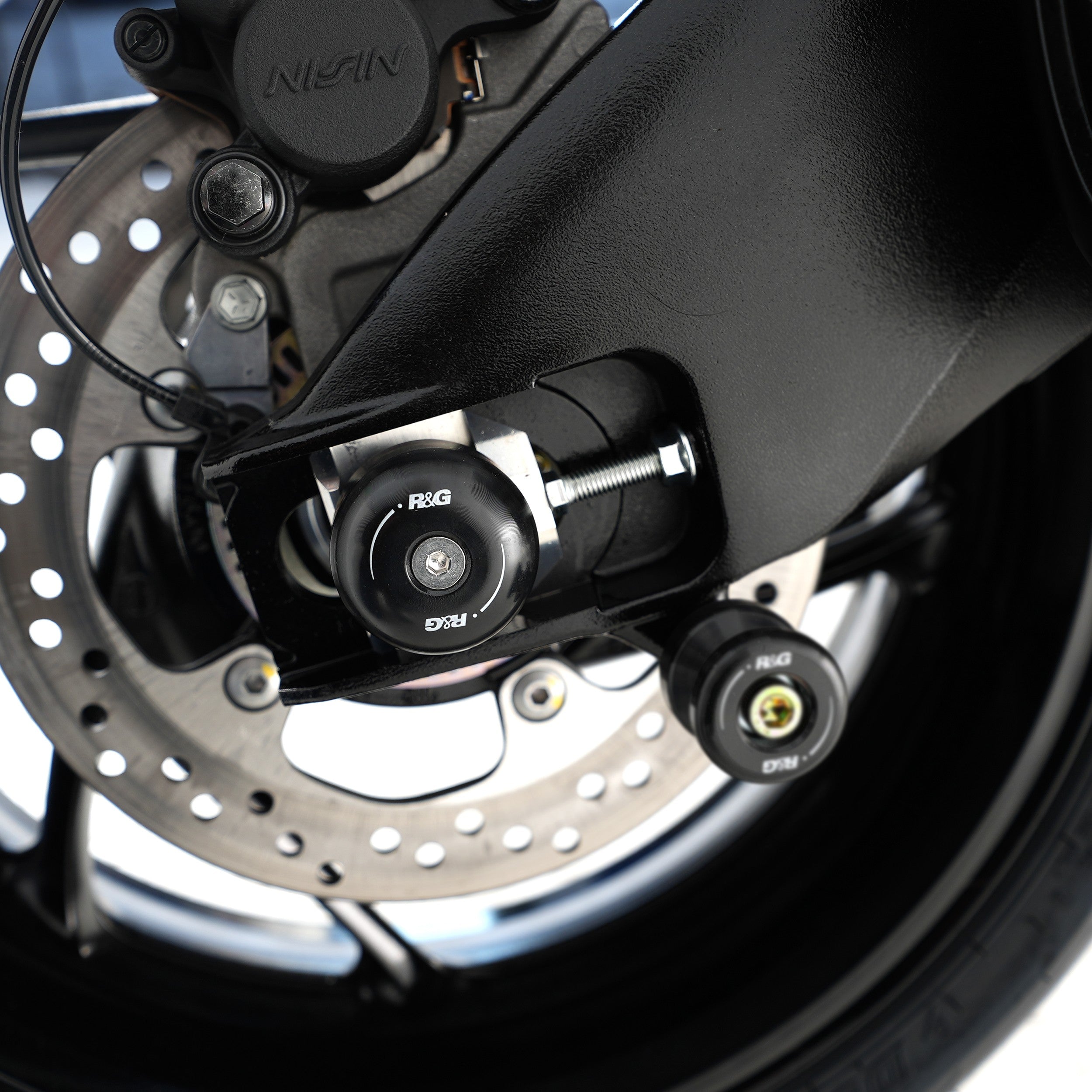 Swingarm Protectors for the Suzuki GSX-S1000, GSX-S1000FA '15-, Katana '19- & GSX-S1000 GT '22-, Suzuki GSX - S1000 GX '24-