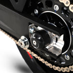 Swingarm Protectors for the KTM 790 Duke '18-, 790 Adventure '19-, 890 Duke R '20- '24, 890 Adventure '20-'22, 1290 Super Adventure (R) '21- '24 & 890 SMT '23- '24, CFMoto 800MT Sport / Touring / Explore '22-& 800NK '23-