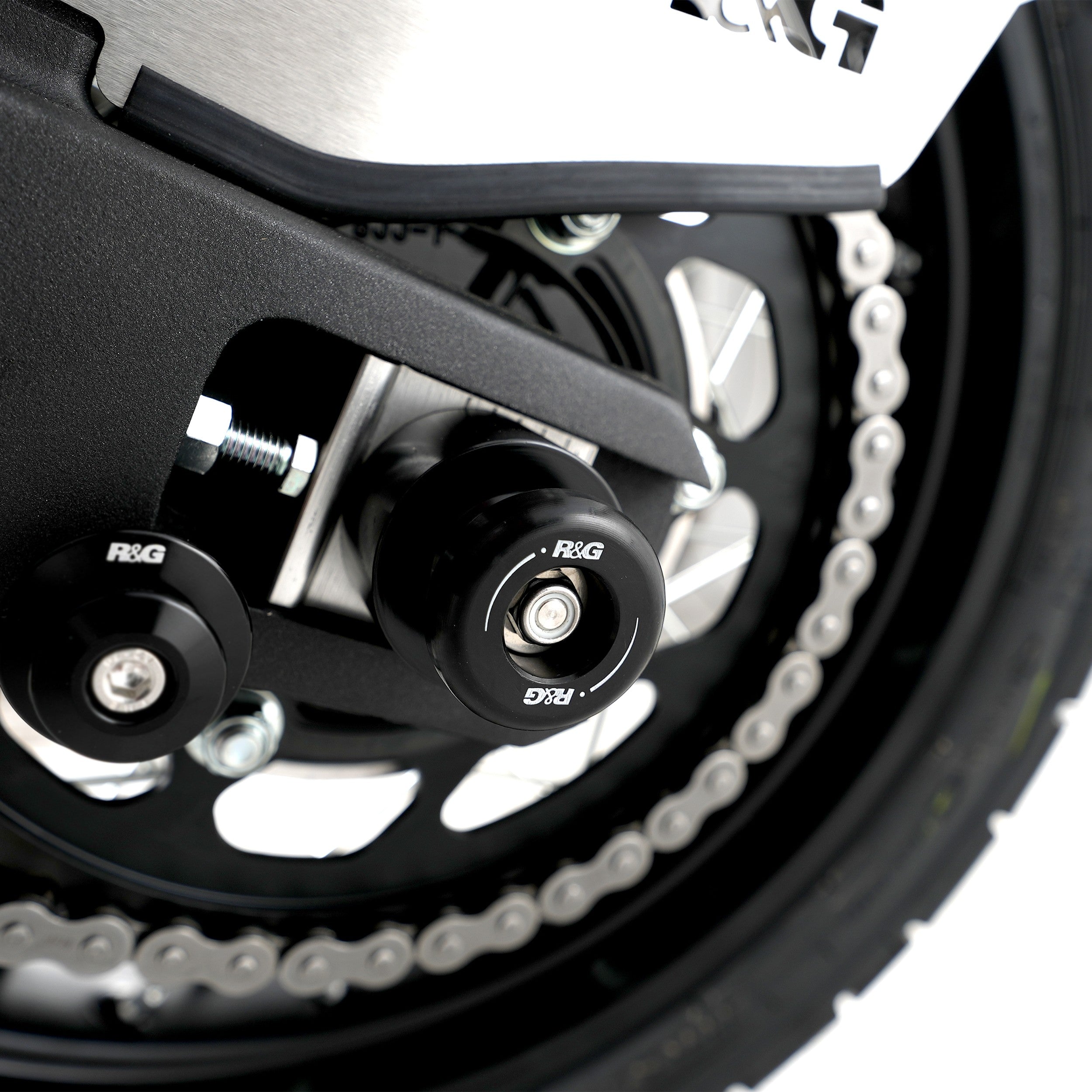 Swingarm Protectors for the Yamaha Tenere World Rally(T7) '23-, Tenere 700 '19-'21 Secondary image