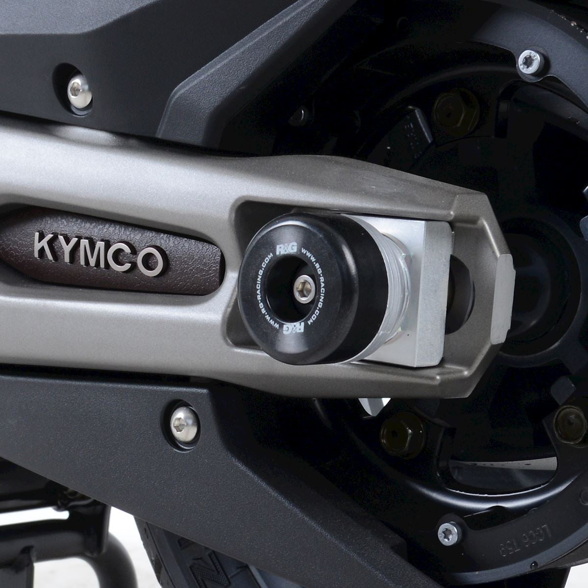Swingarm Protectors for the Kymco AK 550 '18- Main image