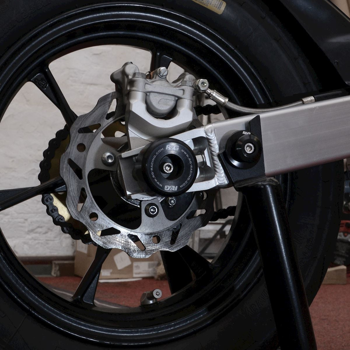 Swingarm Protectors for the Bucci BR12GP '19-'20 Main image