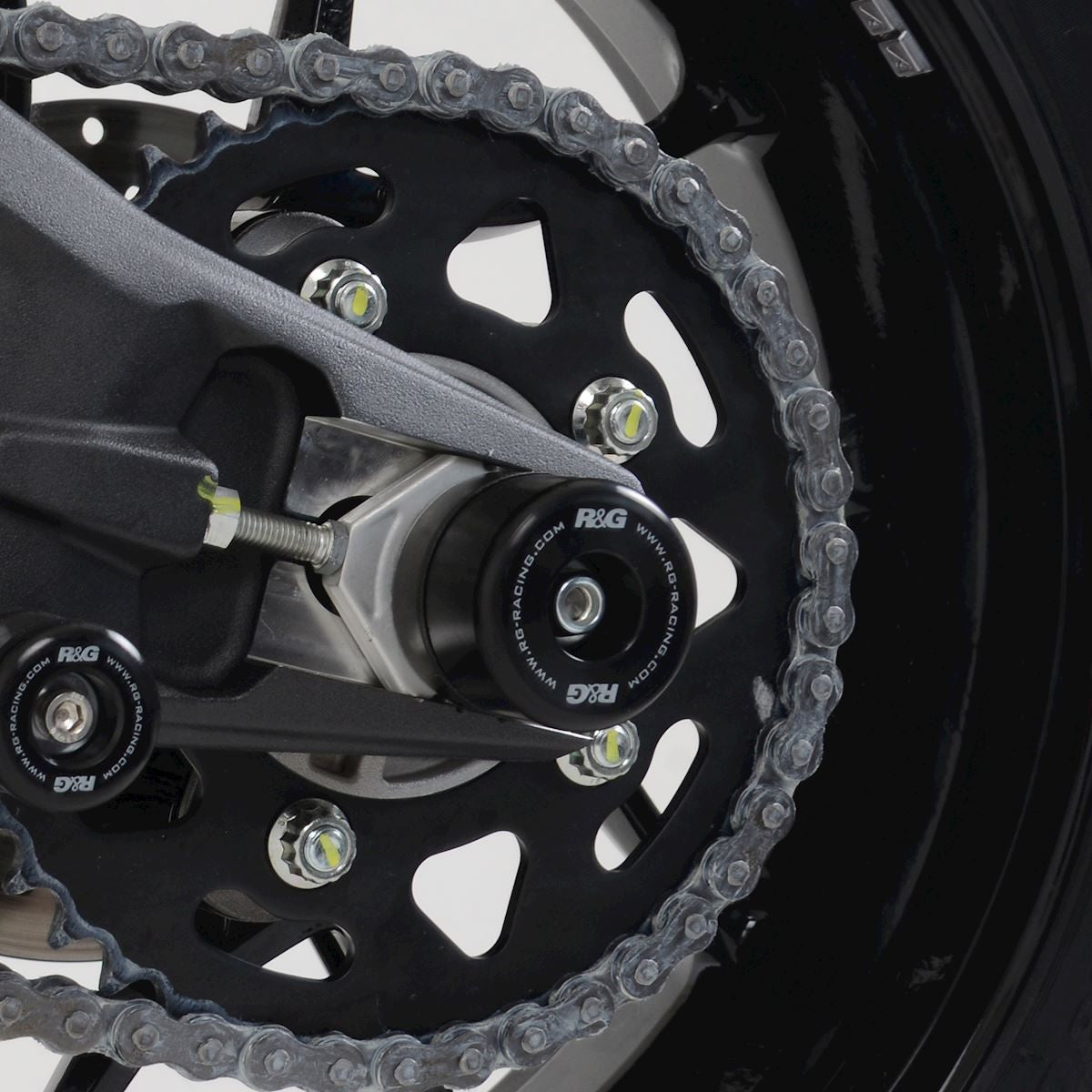 Swingarm Protectors for the Ducati Monster 950 (+) '21-25.