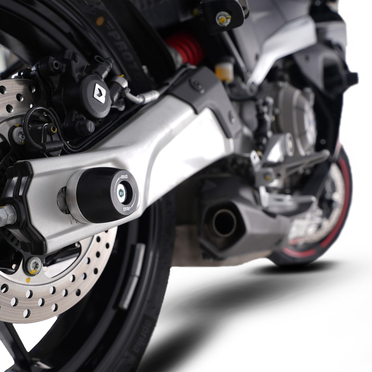 APEX Swingarm Protectors for the Aprilia RS457 '24-