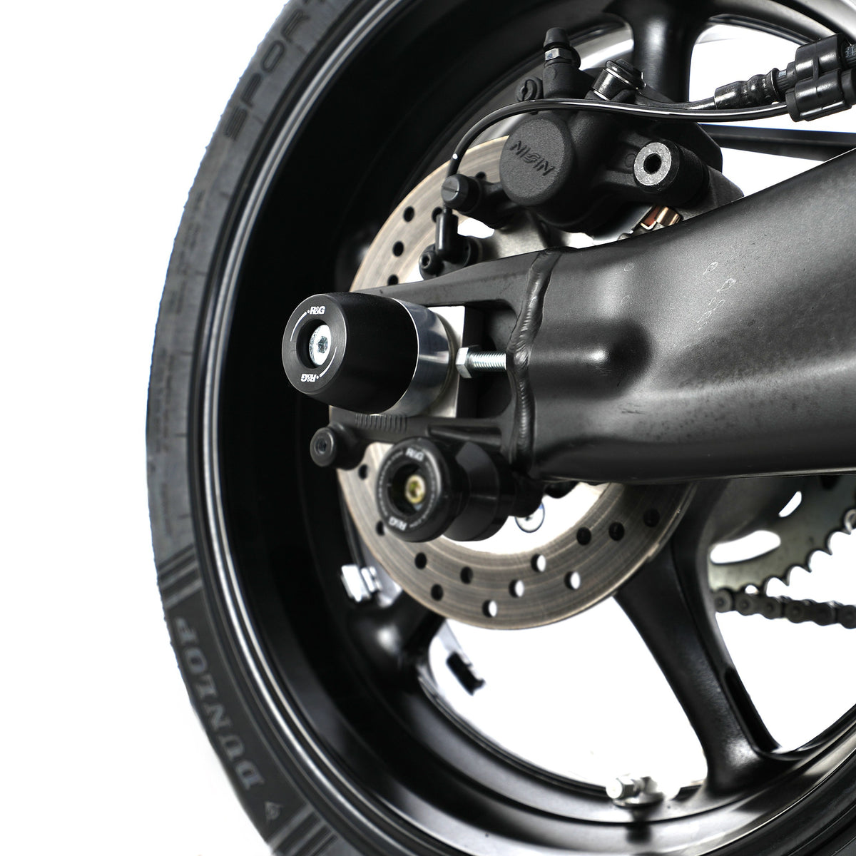 APEX Swingarm Protectors for Yamaha YZF-R9 '25- / MT-09 (SP) '21- / Tracer 9 GT '21- / Tracer 9 GT Plus '25- / XSR900 (GP) '22-