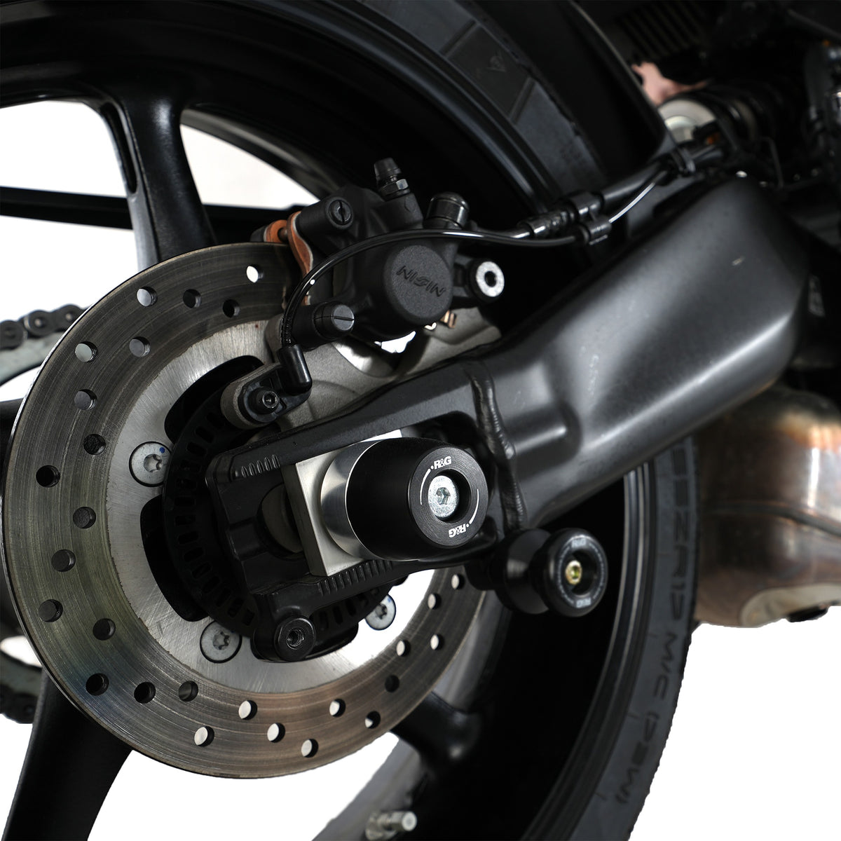 APEX Swingarm Protectors for Yamaha YZF-R9 '25- / MT-09 (SP) '21- / Tracer 9 GT '21- / Tracer 9 GT Plus '25- / XSR900 (GP) '22-
