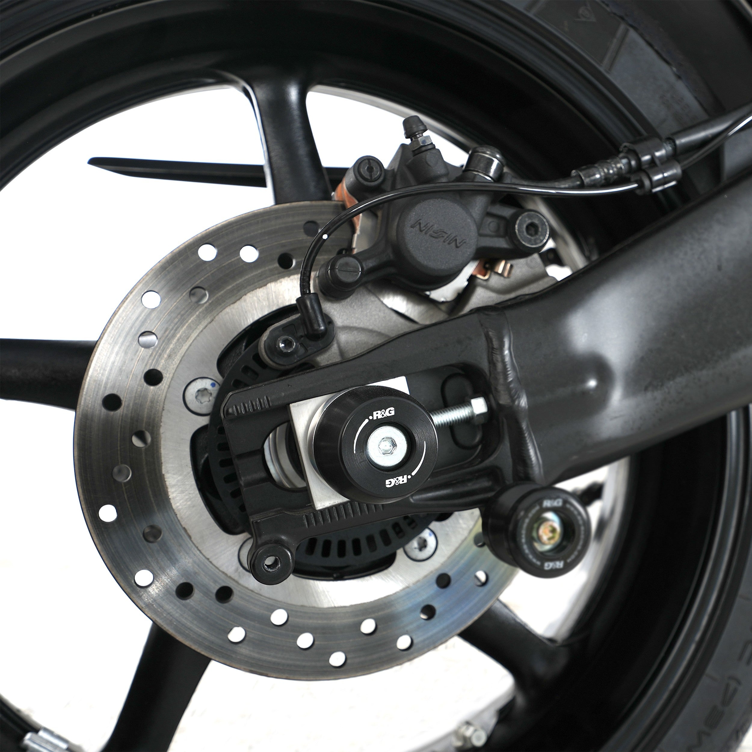 APEX Swingarm Protectors for Yamaha YZF-R9 '25- / MT-09 (SP) '21- / Tracer 9 GT '21- / Tracer 9 GT Plus '25- / XSR900 (GP) '22- Secondary image