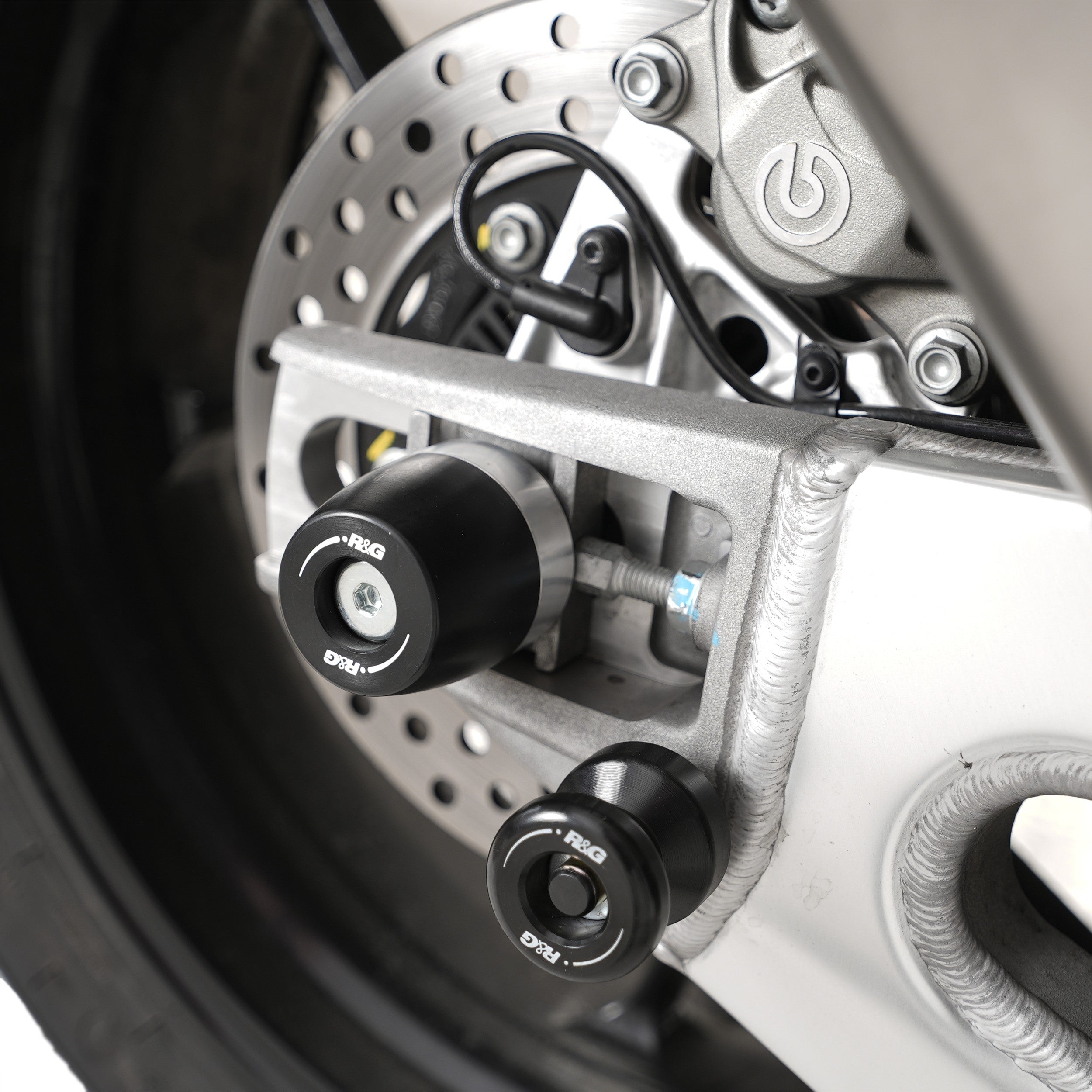 APEX Swingarm Protectors for the Aprilia Tuono V4 1100/Factory '25- Secondary image