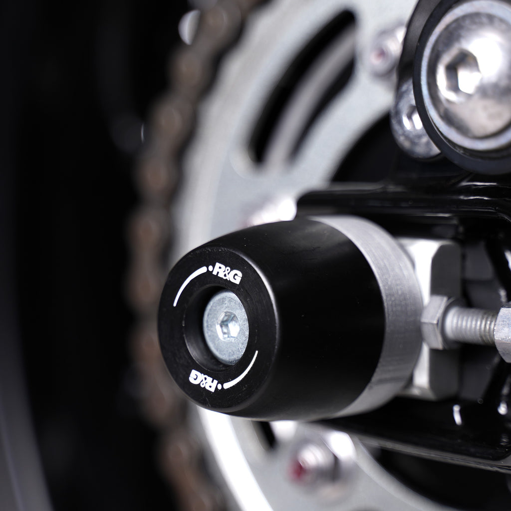 APEX Swingarm Protectors for the Triumph Scrambler 900 '23-, Speed Twin 900 '25- & Speed Twin 1200 '24-