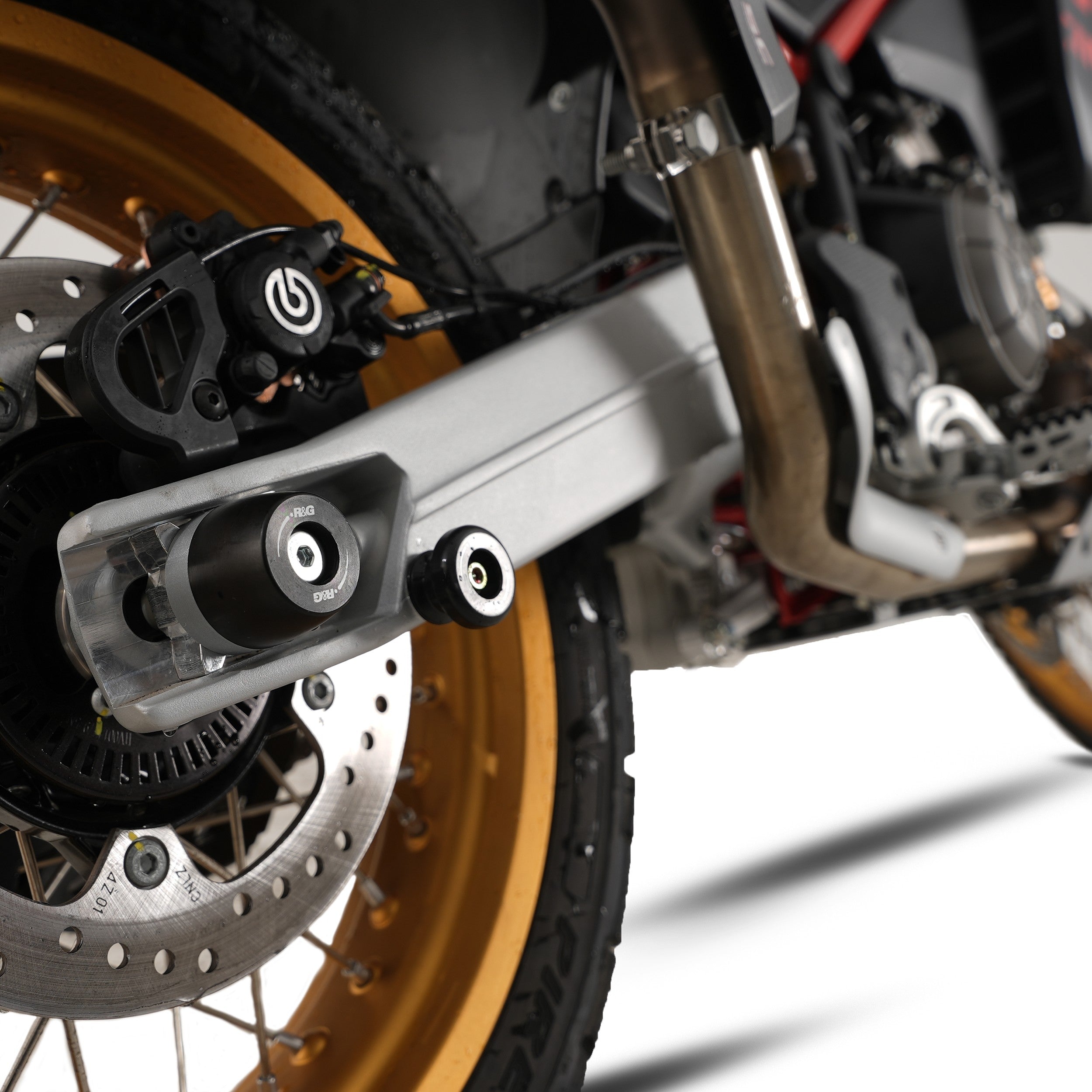APEX Swingarm Protectors for the Aprilia Tuareg 660 (Rally) '22- Main image