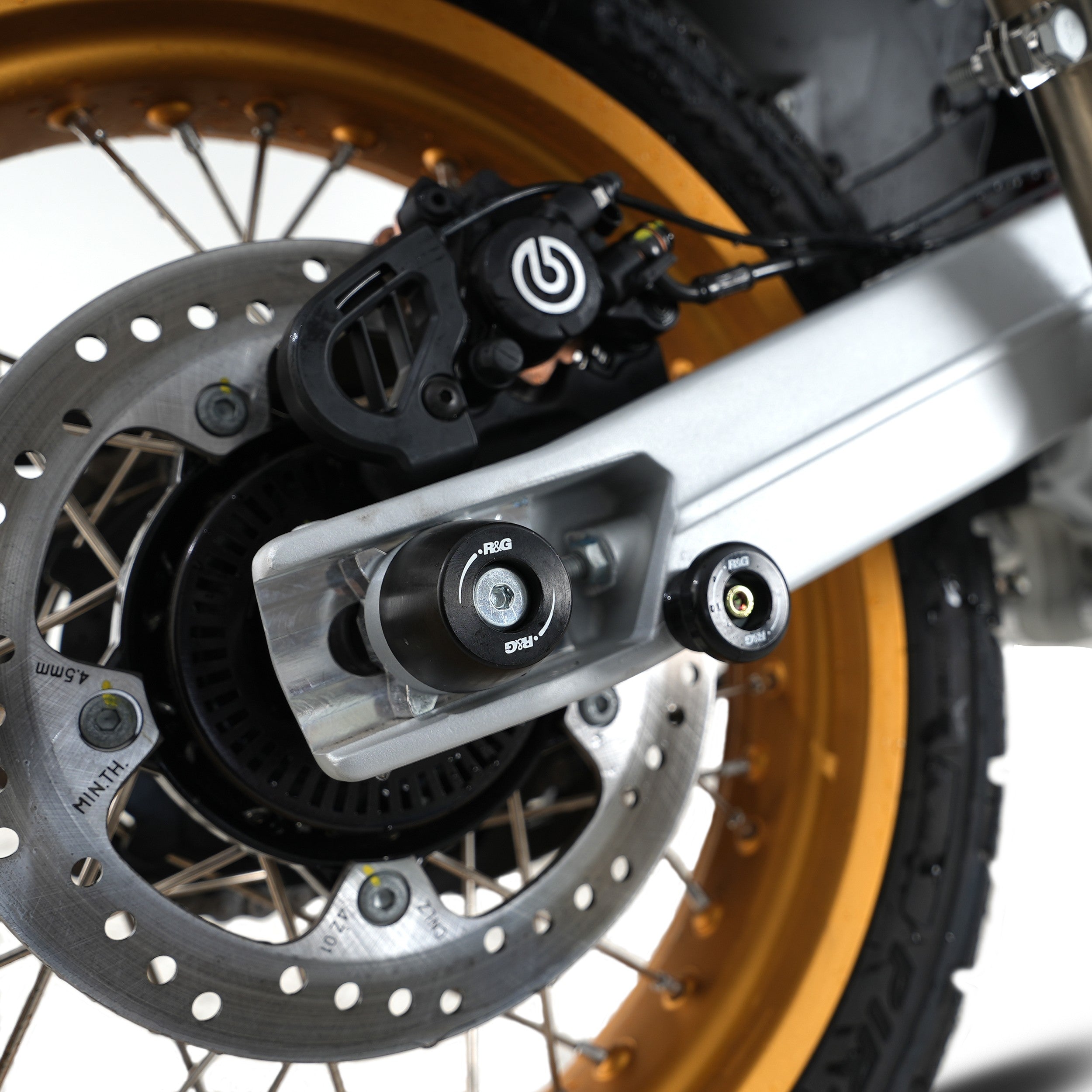 APEX Swingarm Protectors for the Aprilia Tuareg 660 (Rally) '22- Secondary image