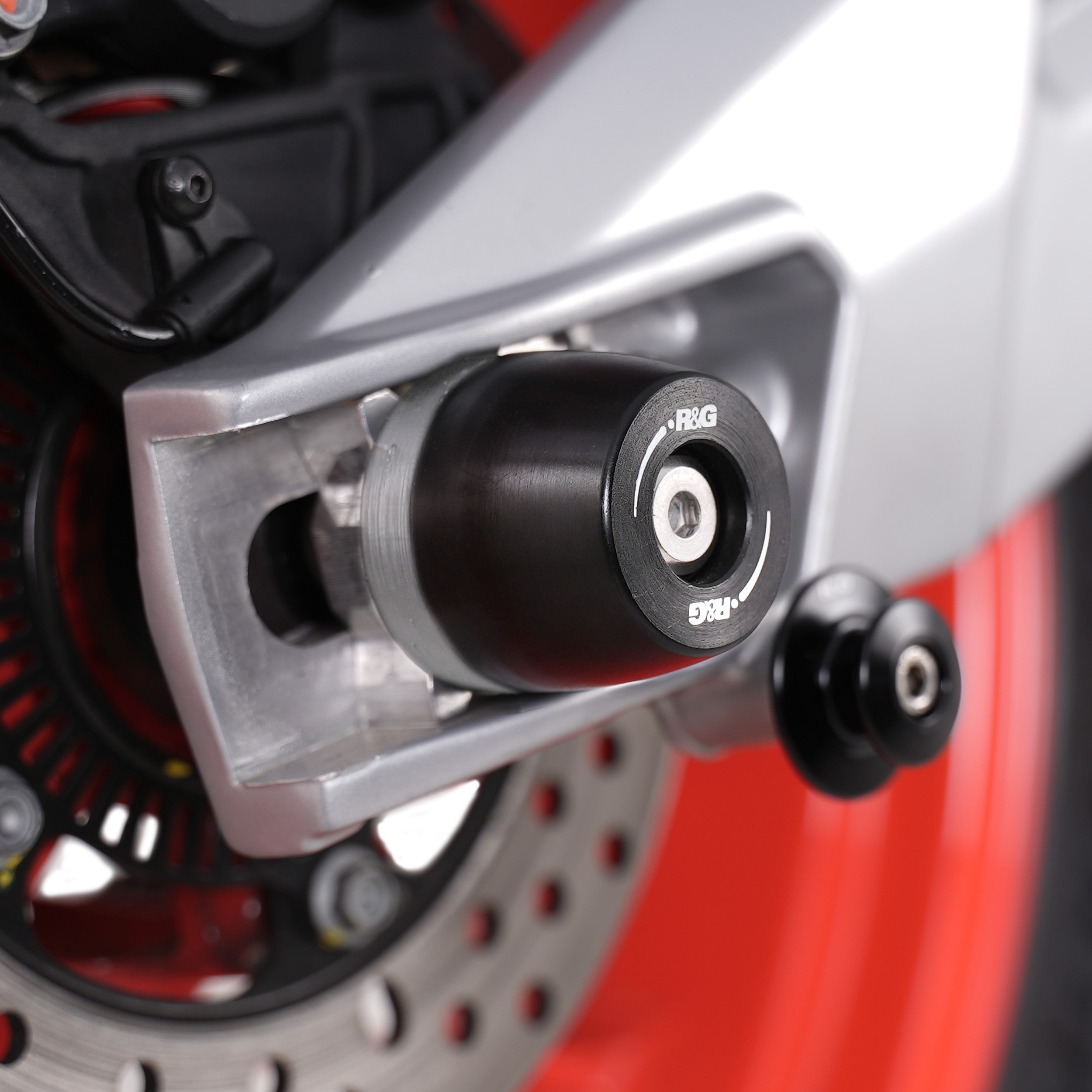 APEX Swingarm Protectors for theAprilia RS660 & RS660 Factory '25- Secondary image